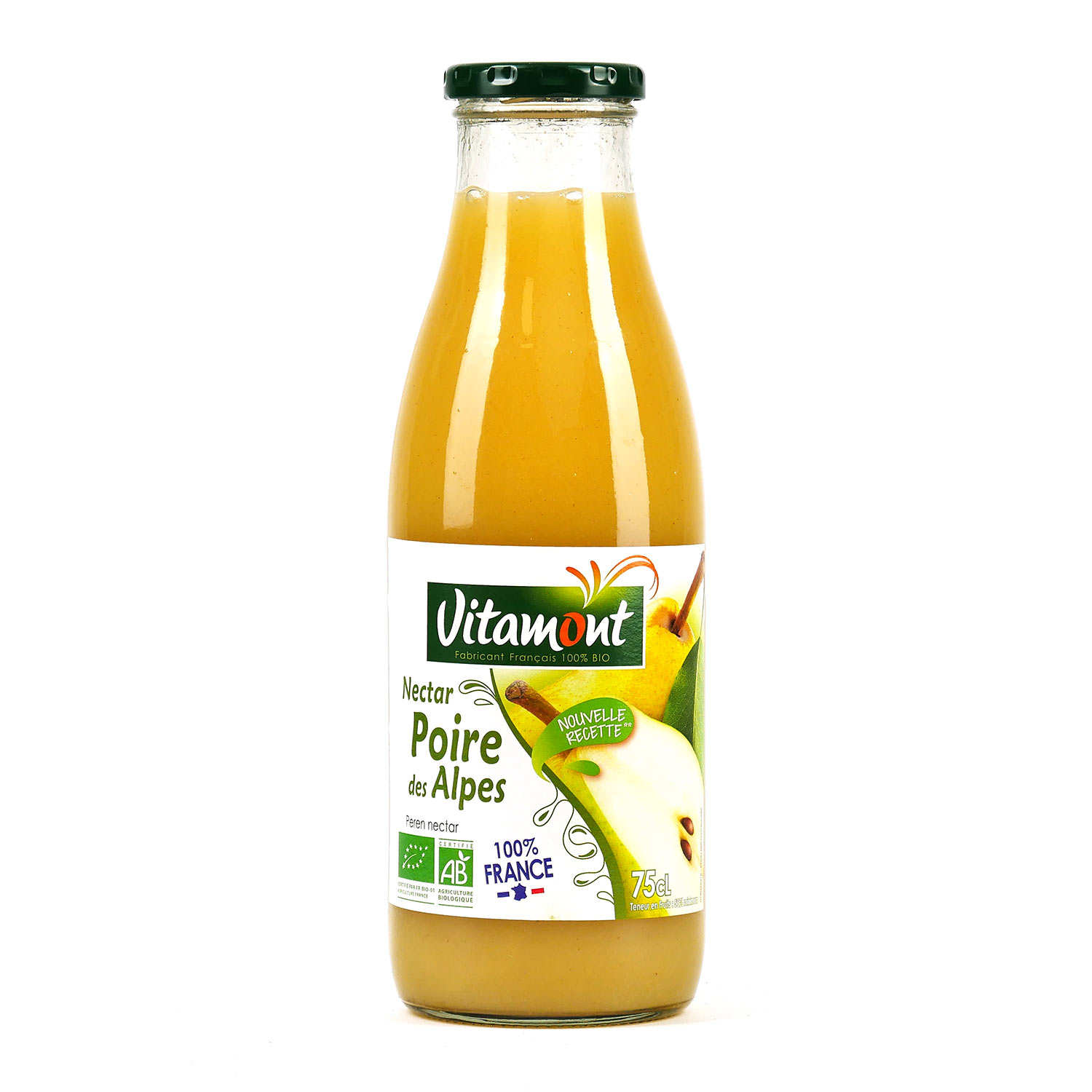 Nectar de poire bio des Alpes