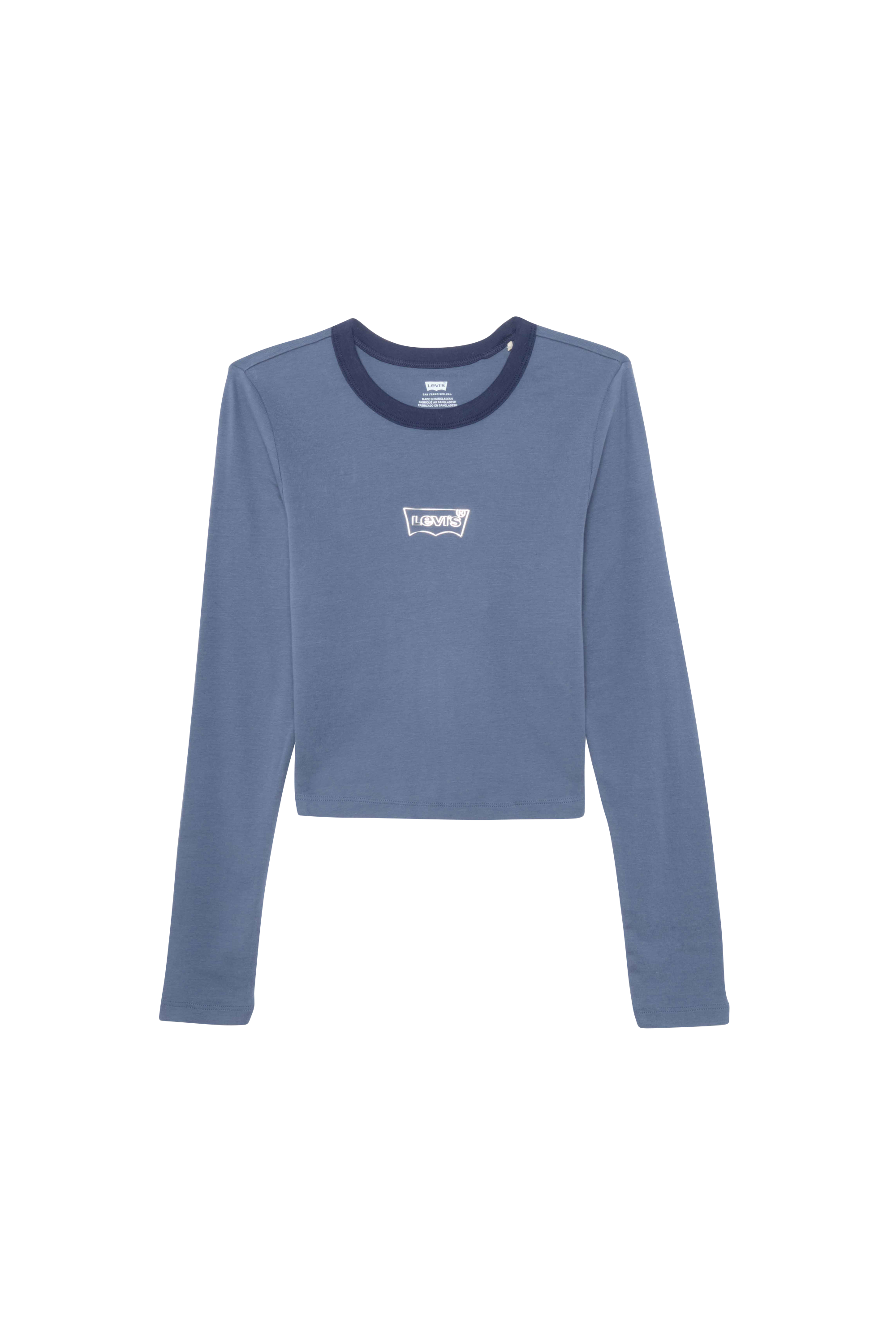 LEVI'S T-shirt GRAPHIC LS RINGER MINI Bleu