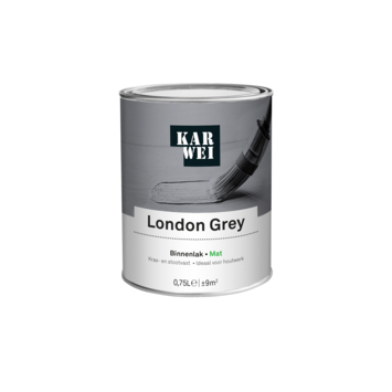 KARWEI binnenlak mat london grey 750 ml
