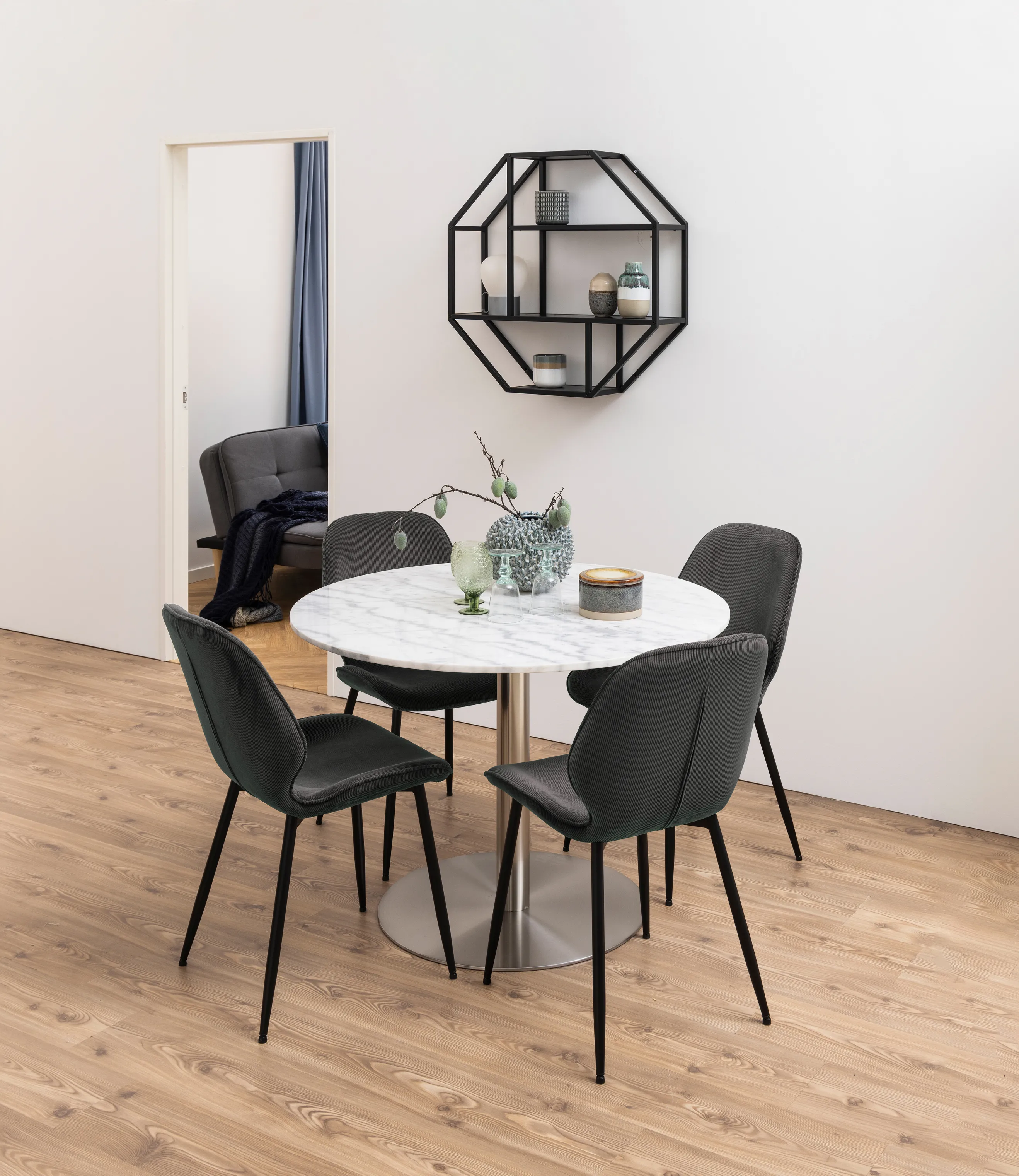 CASA Living Femke Spisebordsstol 4 stk.