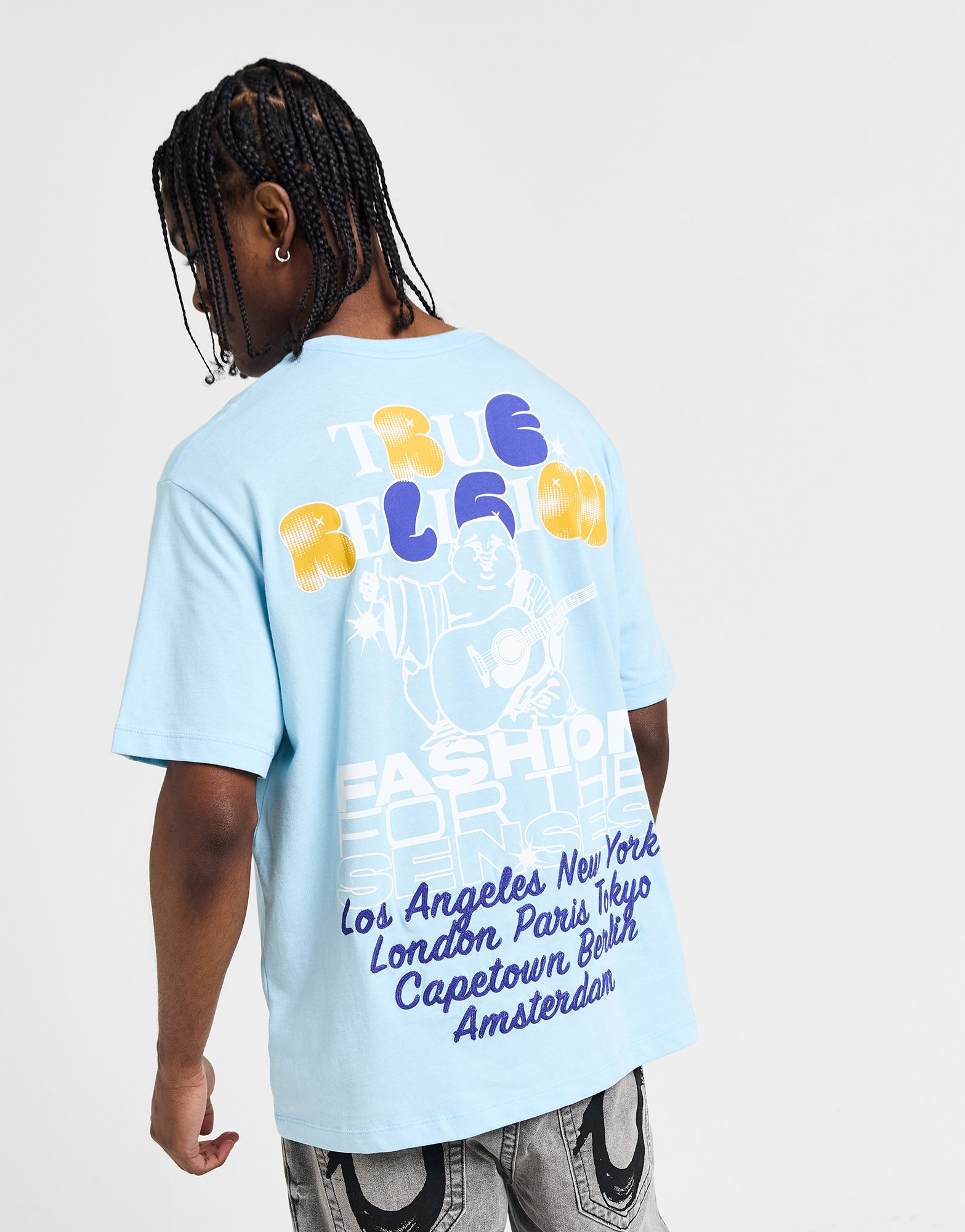 True Religion T-shirt Graffiti Homme