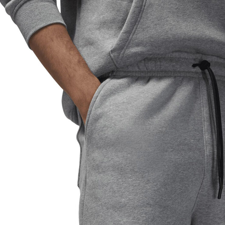 Nike jordan brooklyn fleece shorts Carbon heather/white