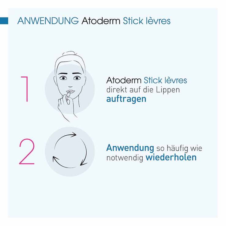 Bioderma Atoderm Levres Stick, 4 g