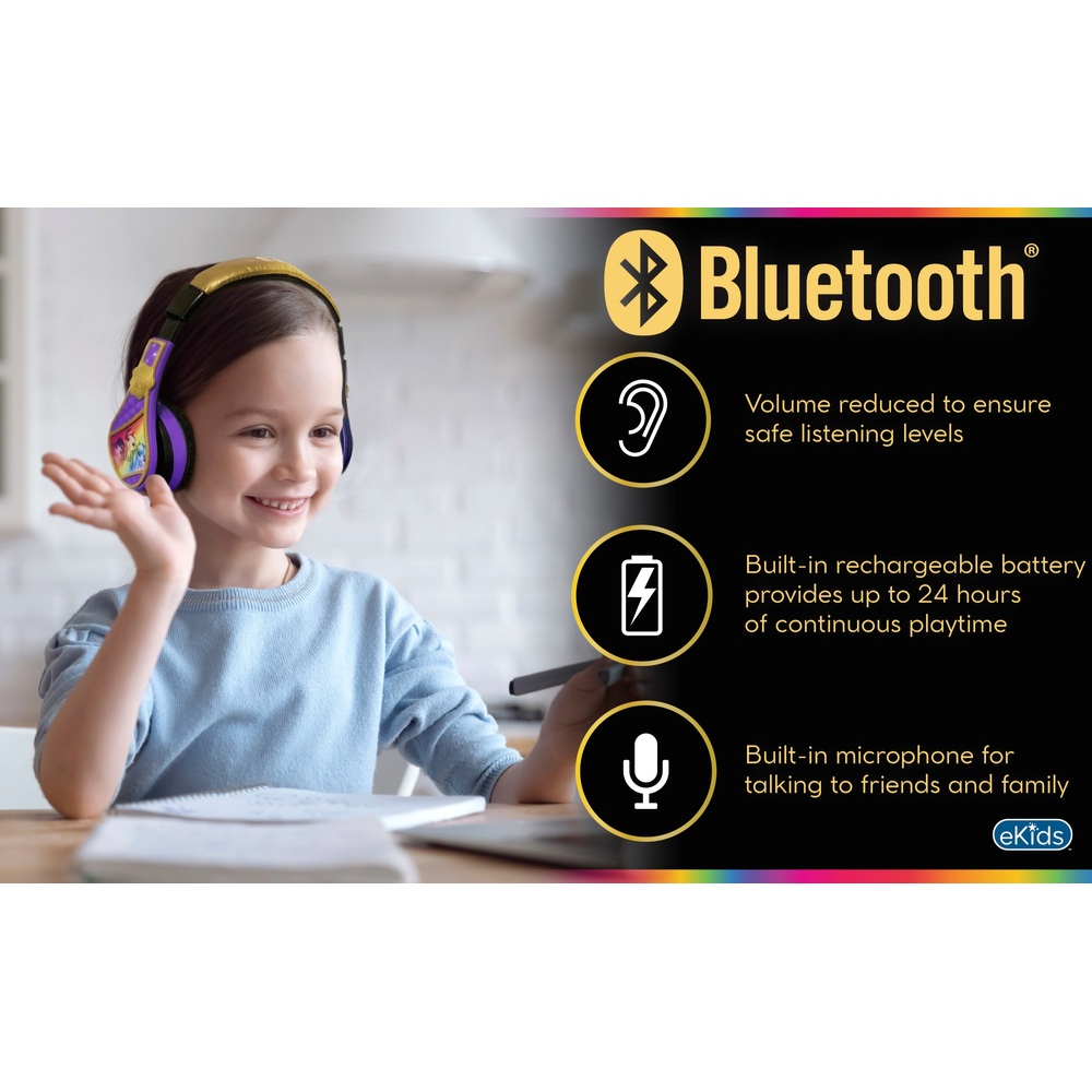 Kabellose Bluetooth-Kopfhörer von Rainbow High für Kinder