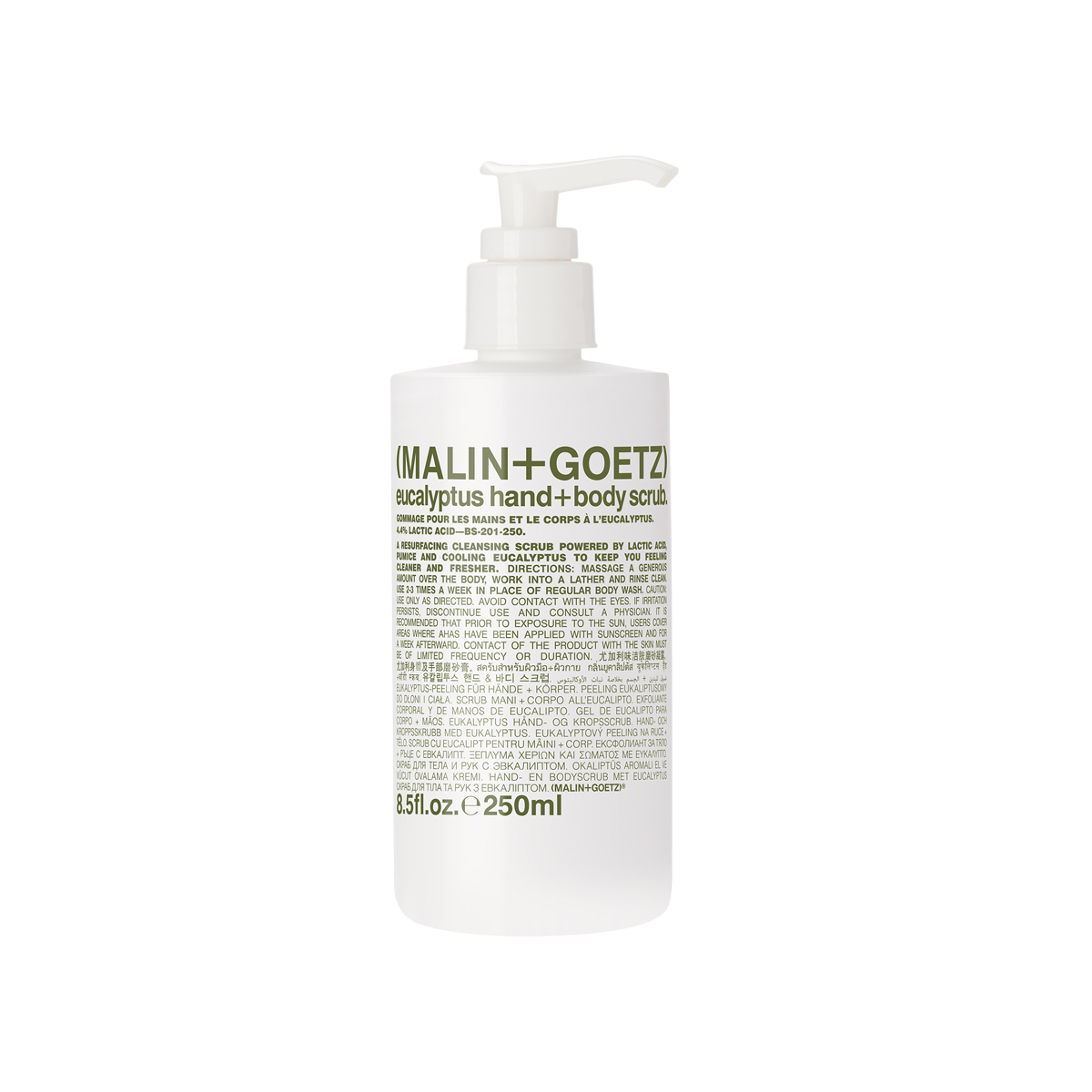 Eucalyptus Hand+Body Scrub 250ml
