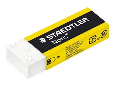STAEDTLER Noris - Udvisker - 6.5 x 2.3 x 1.3 cm - gul, sort