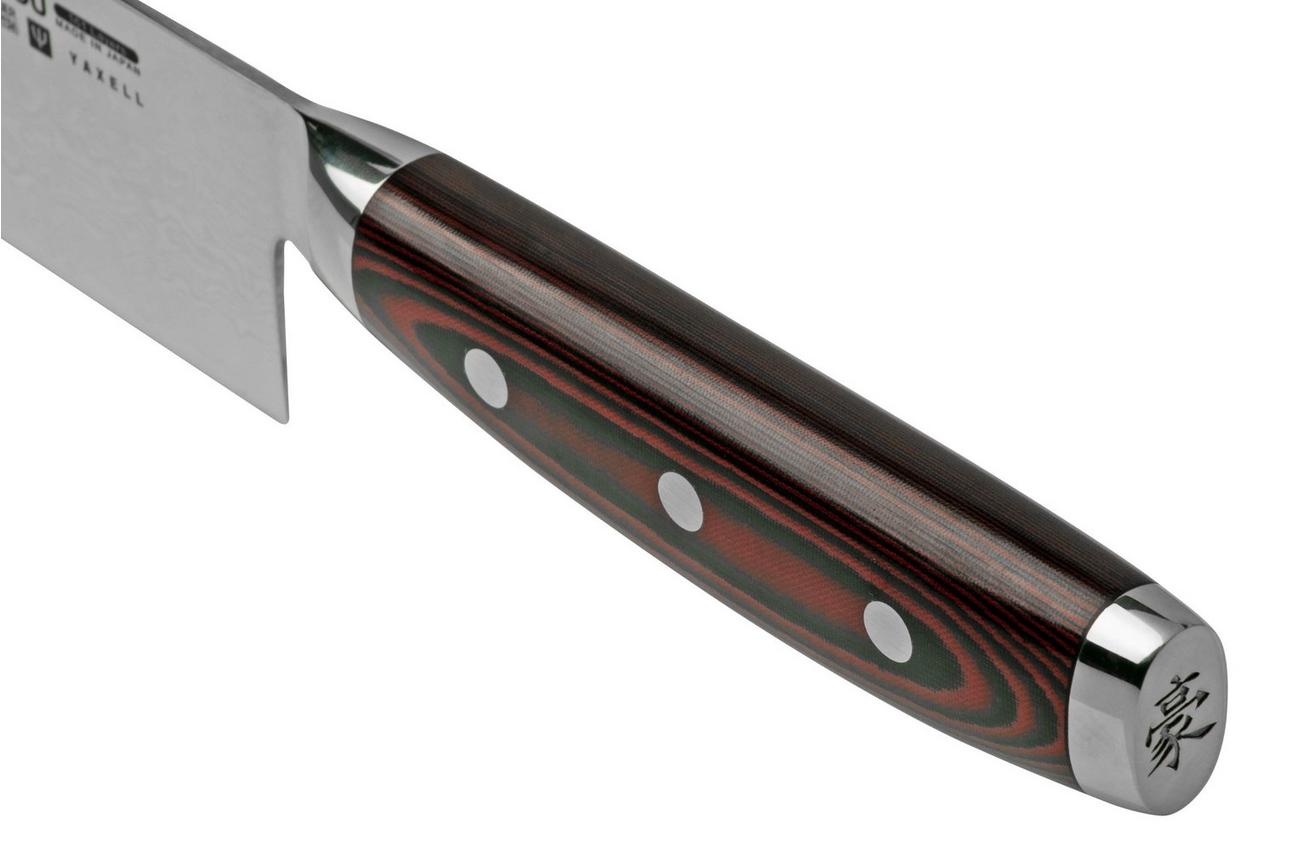 Yaxell Super Gou 37134, 161 laags damaststaal kiritsuke, 20 cm
