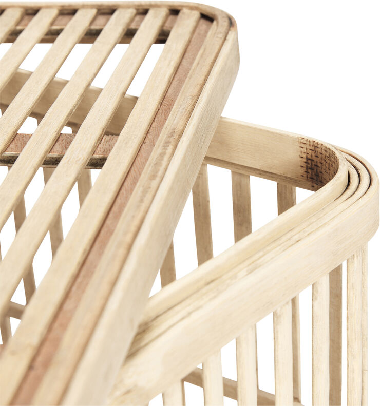Hübsch Cheery Baskets Natural set of 2 Natur