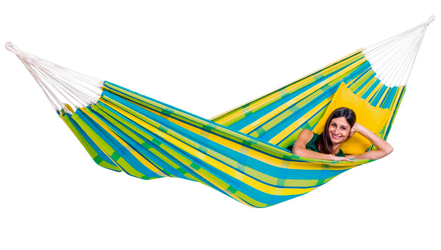 Hängematte Barbados 230 x 150 cm lemon