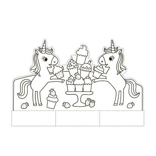 Uitgeverij deltas super prikblok - i love unicorns