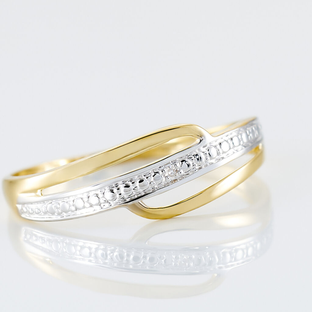 Bague Solena Or Jaune Diamant