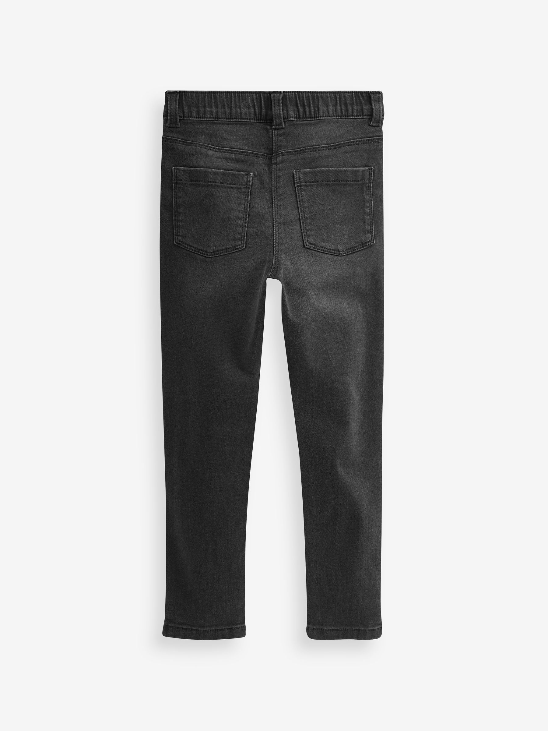 Antraciet - Stretchleggings (3-16 jr)