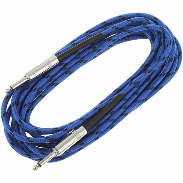 the sssnake TMI 6 PP Vintage Klinkenkabel blau