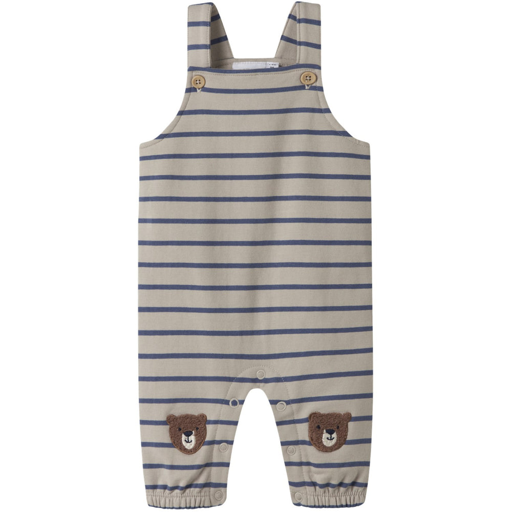 Køb Name It Chateau Gray Nbmdaddel Sweat Overall Unb