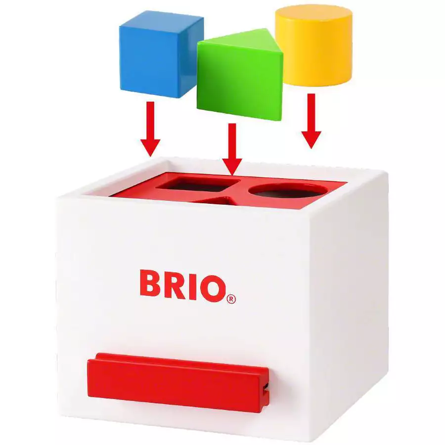 Brio Sortierbox weiß bunt