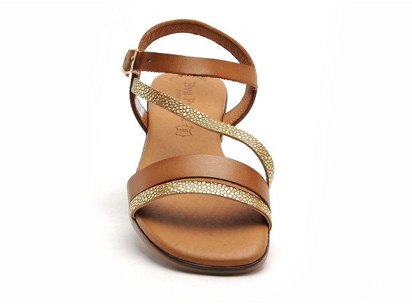 Eva frutos nu pieds plats femme 3015 marron