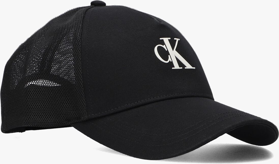 CALVIN KLEIN zwarte calvin klein pet archive trucker cap