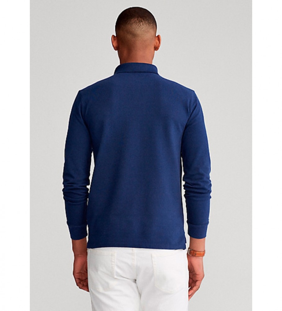 Polo Ralph Lauren Navy Slim Fit Piqué