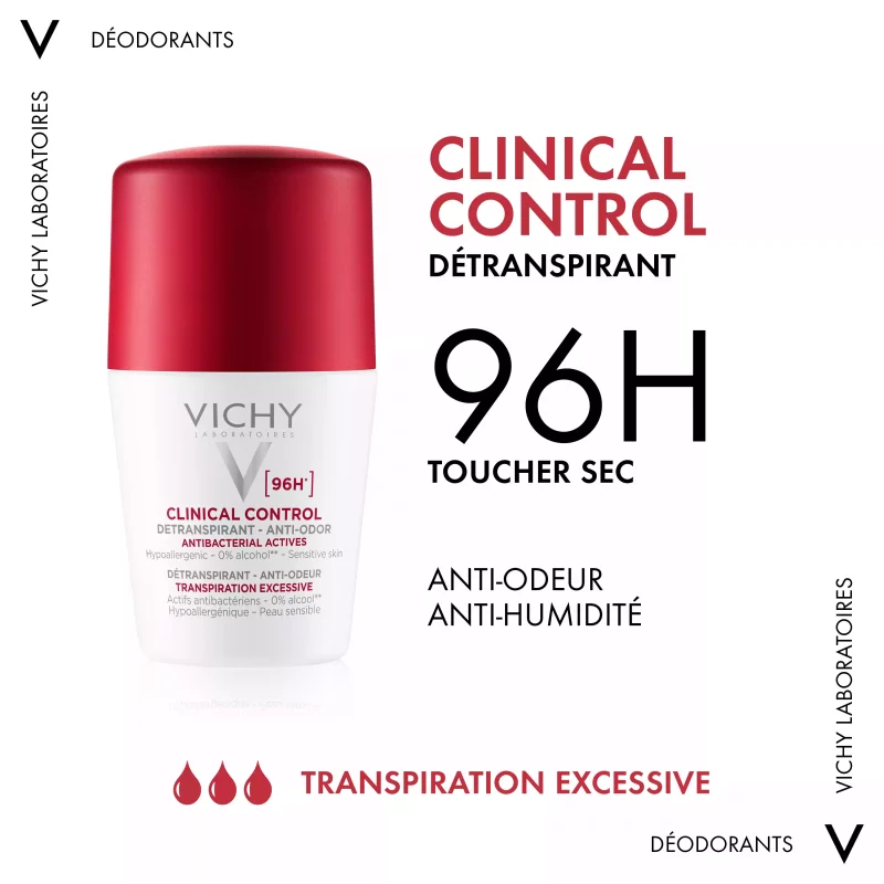 Détranspirant anti-odeur transpiration excessive - 50ml