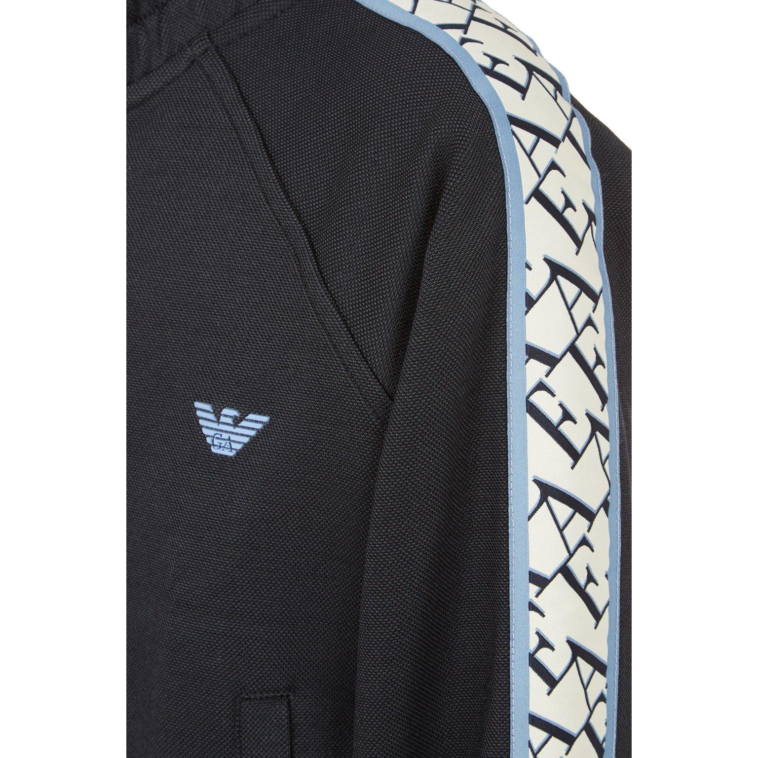 Emporio Armani Logo Zip Sweater Juniors