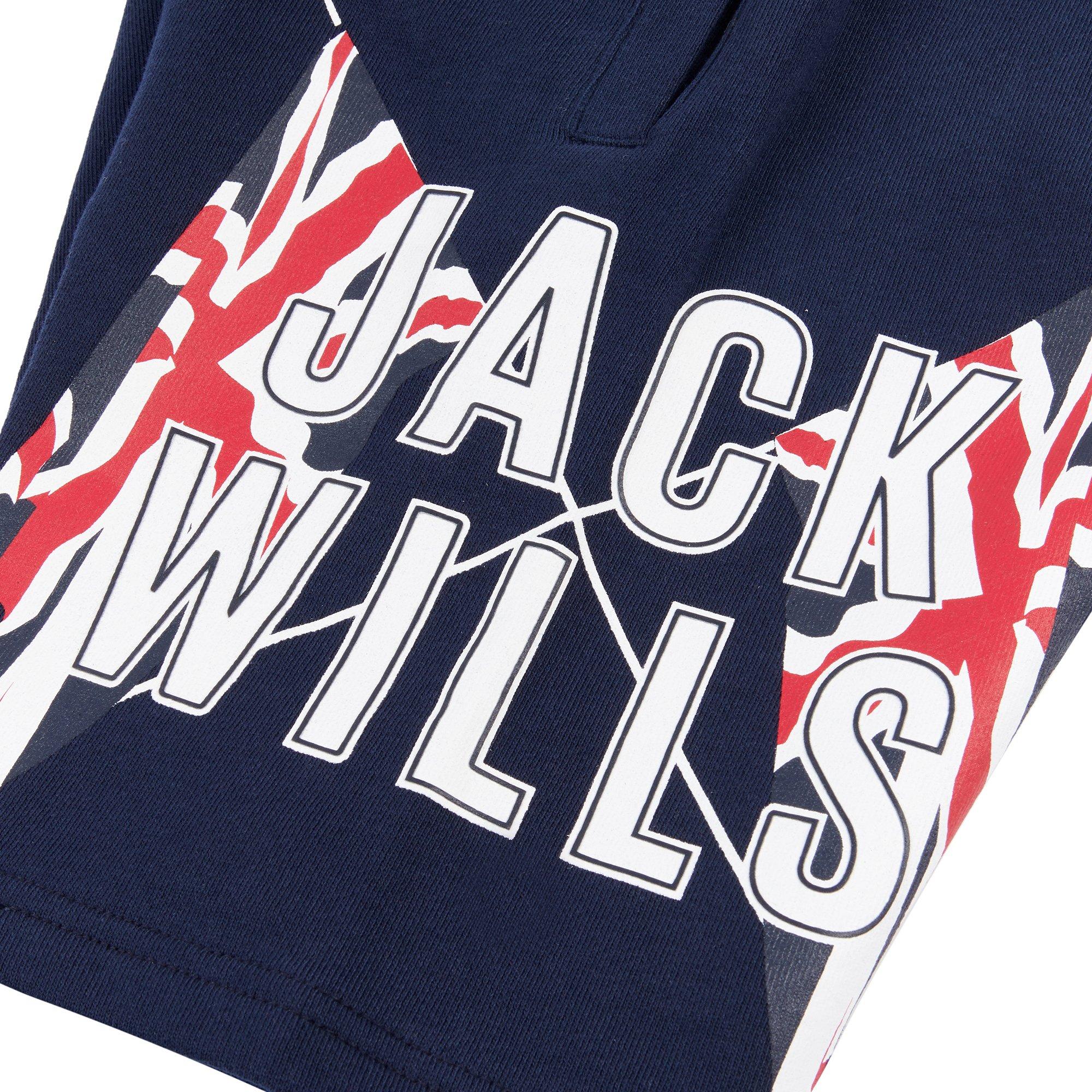Jack Wills JW Union Jack Logo Shorts Juniors