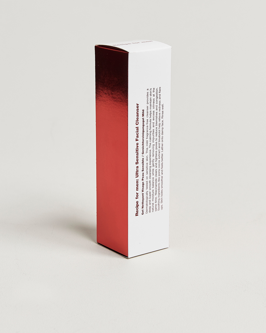 Recipe for men Ultra Sensitive Facial Cleanser 100ml