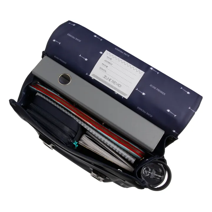Jeune Premier Cartable Midi Mr.Gadget | Bleu marine