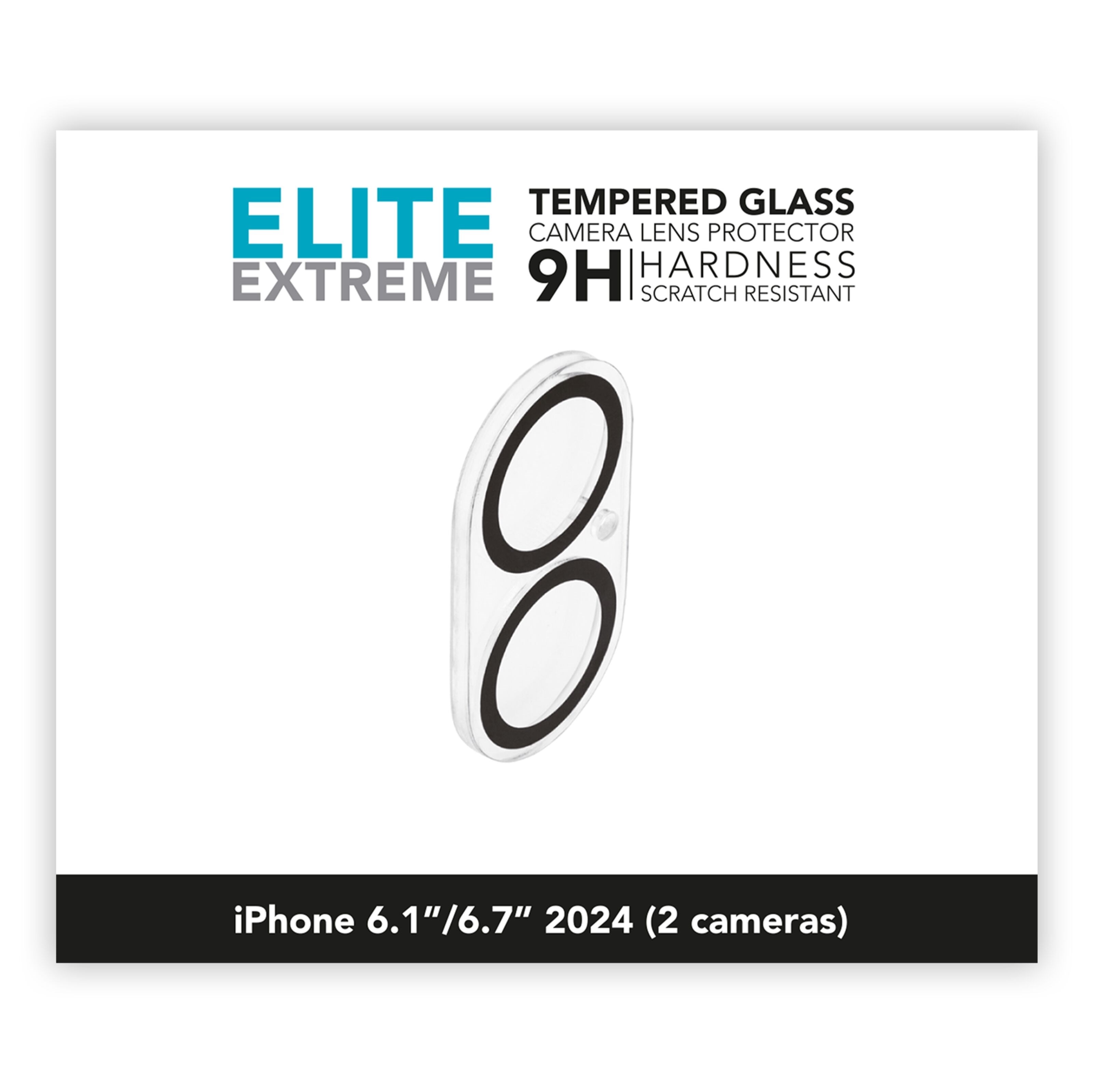Linocell Elite Extreme Beskyttelse for kameramodulen iPhone 16 og 16 Plus