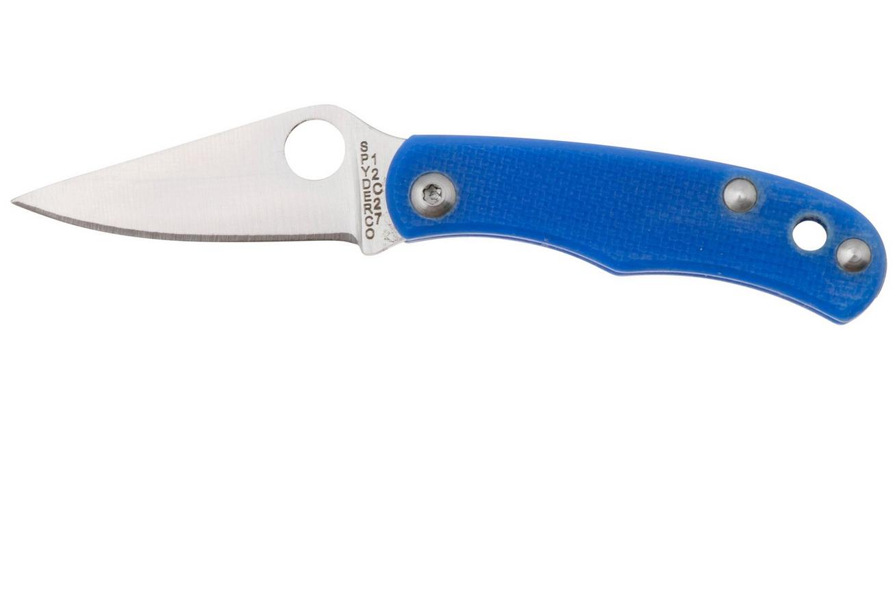 Spyderco Bug Blue G10 C133GBLP sleutelhangerzakmes