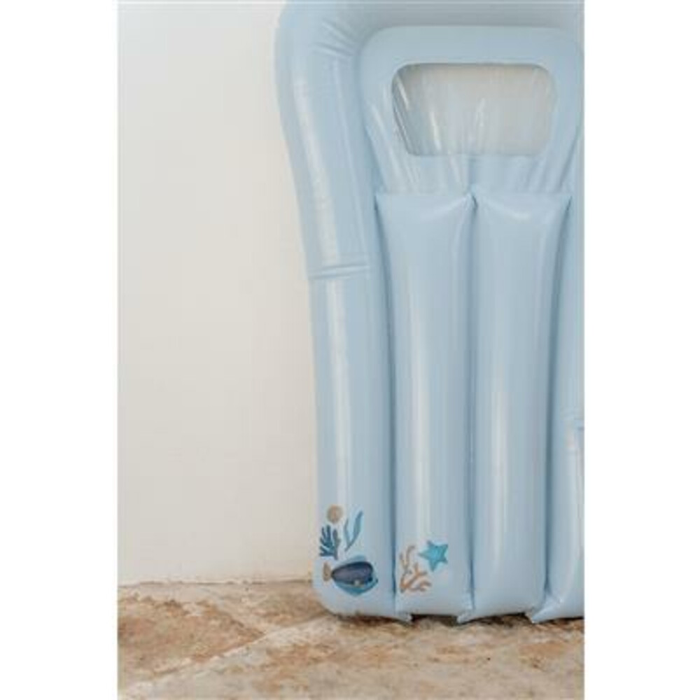 Little Dutch Luchtbed Ocean Dreams Blauw