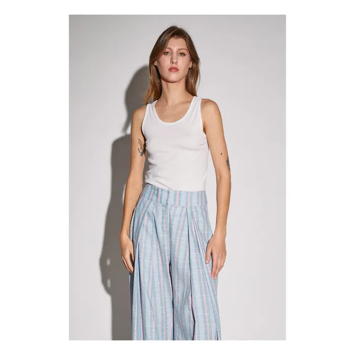 The Label Edition Pantalon Chloé | Bleu