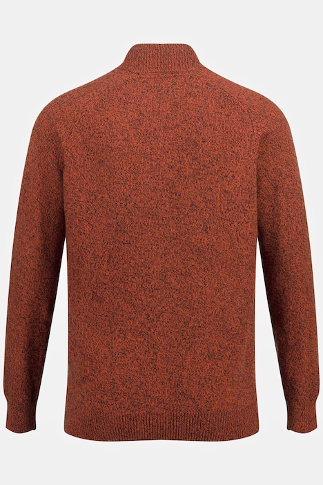 Troyer, Strick, Cashmere Touch, Stehkragen, Knöpfe