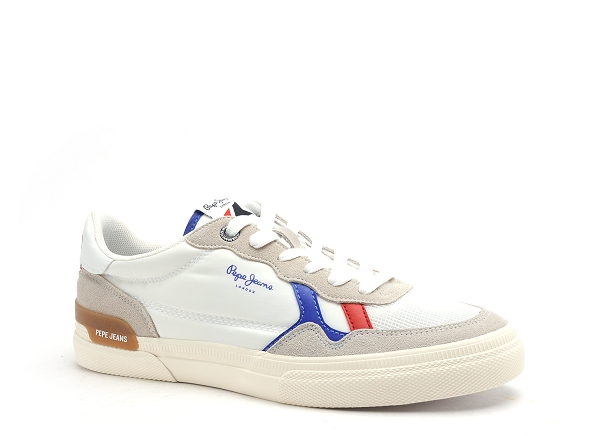 Pepe jeans basses homme kentonbrit blanc