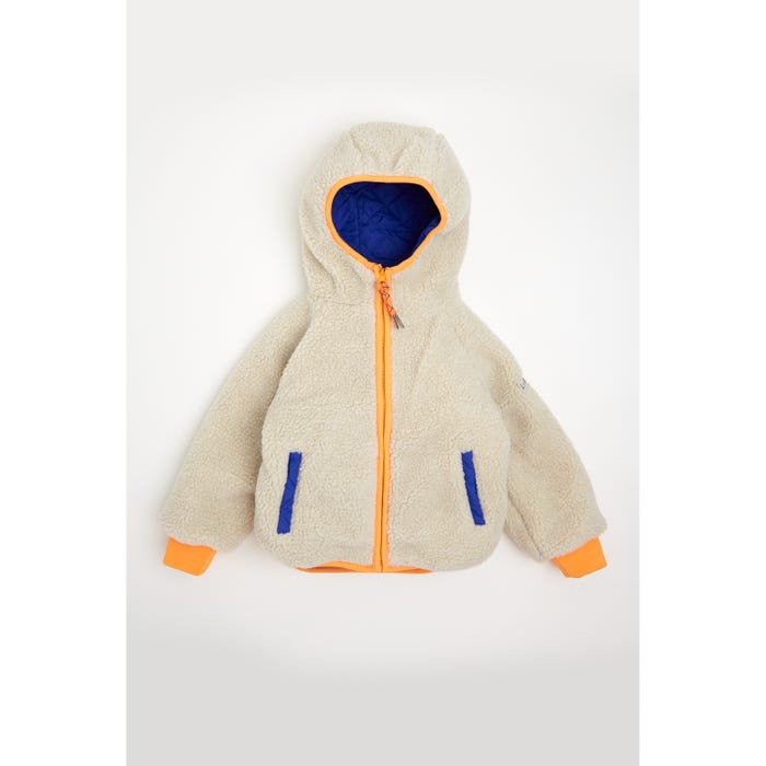 Veritas-Kids waterafstotende omkeerbare jas quilted teddy