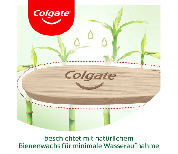 Colgate Bamboo Aktivkohle Weich Zahnbürste