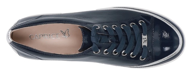 Caprice Plateausneaker  , Freizeitschuh, Halbschuh, Schnürschuh mit gepolstertem Schaftrand