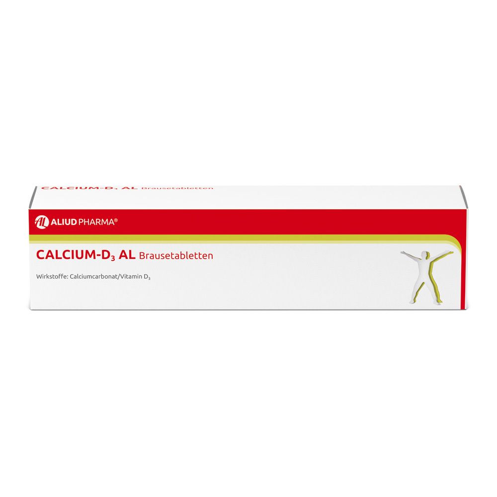 Calcium-D3 AL Brausetabletten bei Calcium- und D3-Mangel und unterstützend zur Osteoporosebehandlung