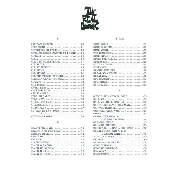 Hal Leonard The Real Book Eb