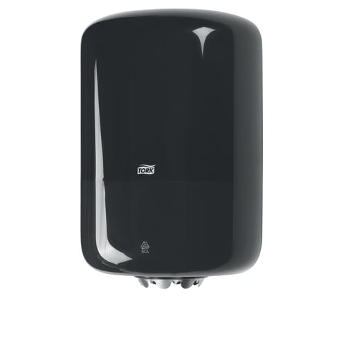Distributeur d'essuyage dévidage central Tork M2 moyen modèle noir