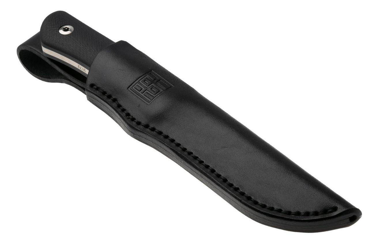 Real Steel Bushcraft Plus II Convex 3721C Black G10, bushcraftmes