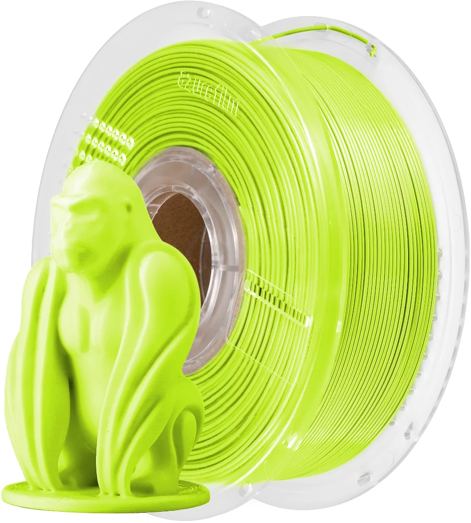 AzureFilm  PETG Neon Lime, 1,75 mm / 1000 g    Hochwertiges Universal-Filament