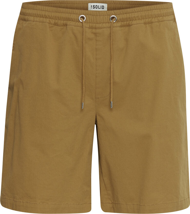 !Solid SDJoe Elasticated Shorts Bistre