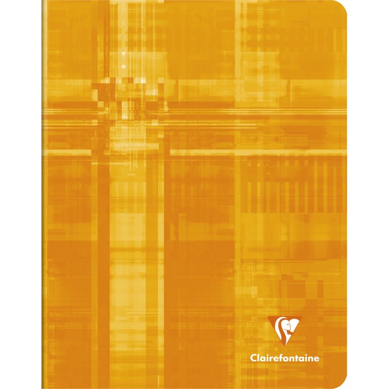 Cahier piqué Clairefontaine Metric 16,5 x 21cm assorti - grands carreaux - 96 pages