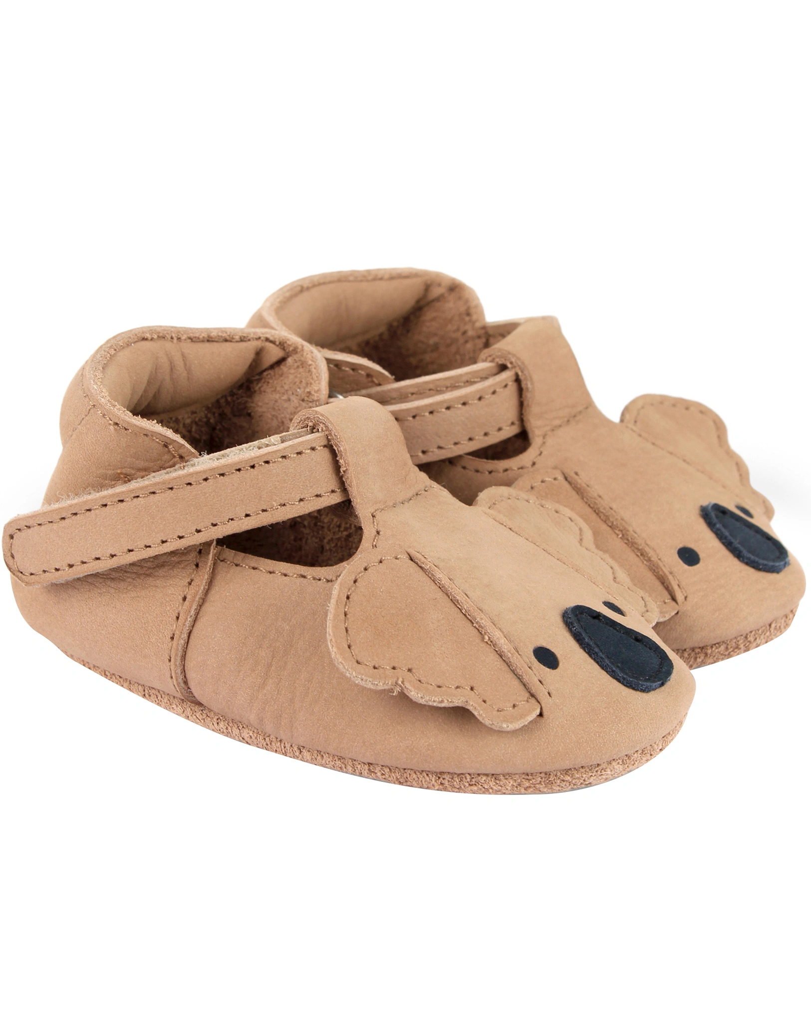 Krabbelschuhe SPARK CLASSIC - KOALA in truffle