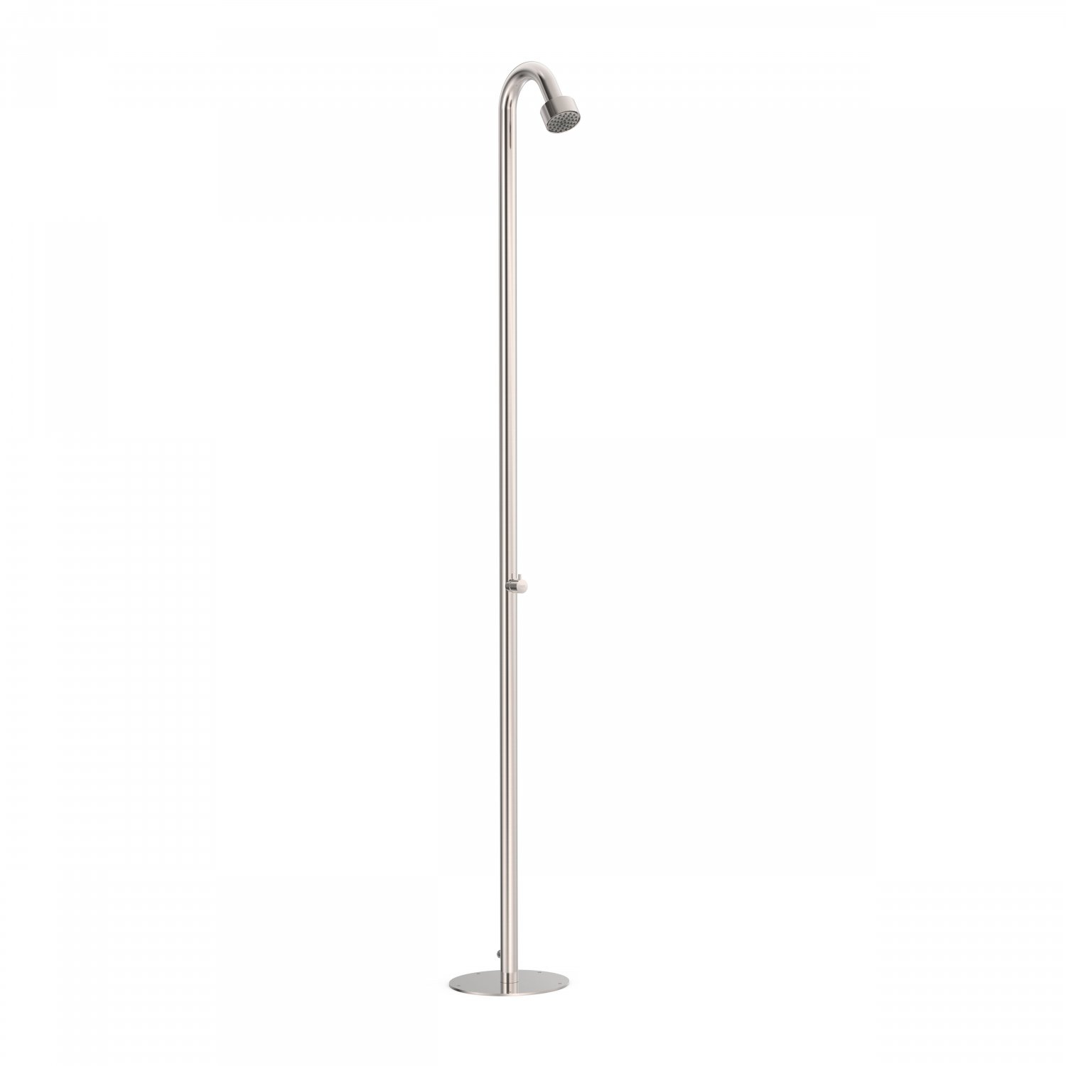 Tres Fuera buitendouche 1-wegs met mengkraan 230cm RVS