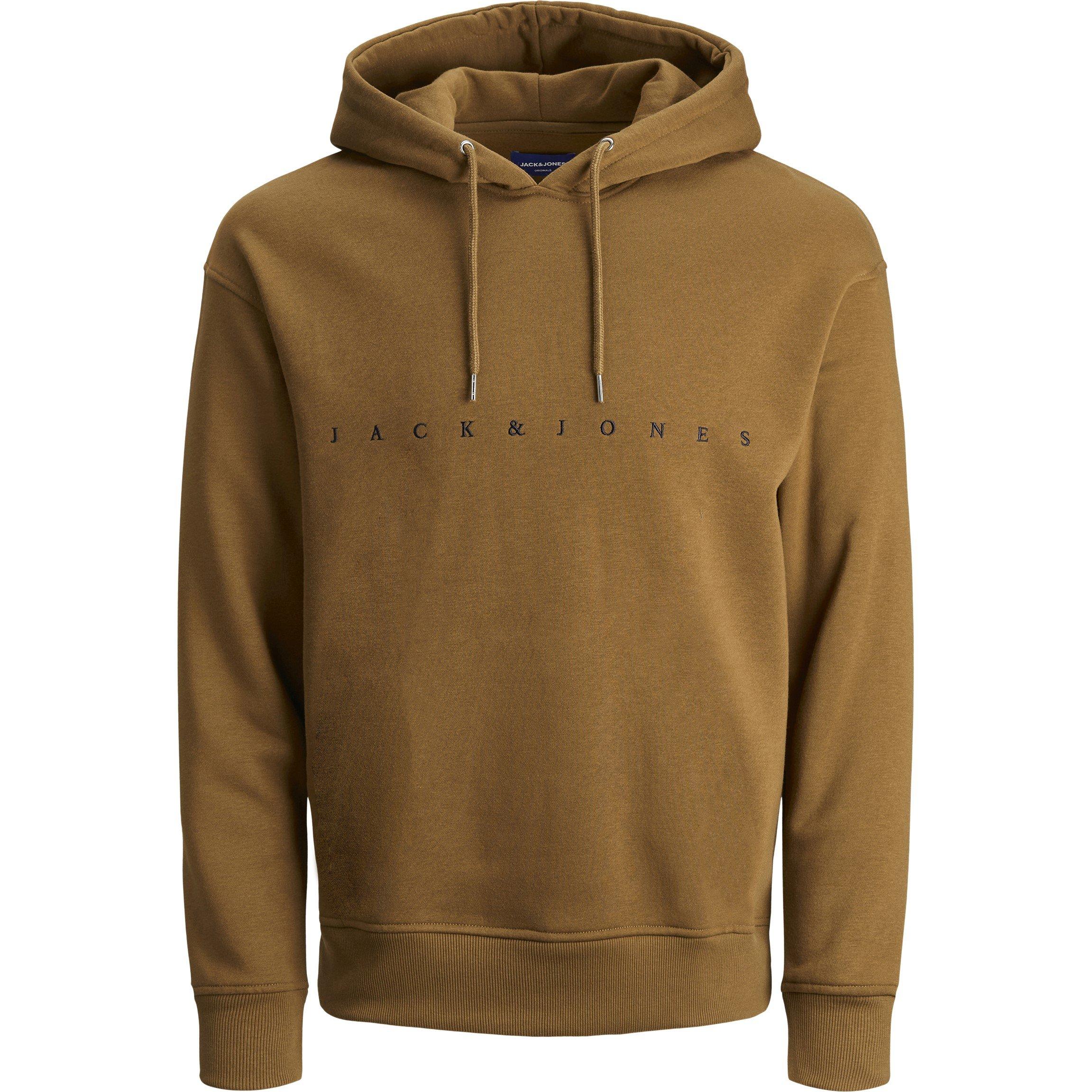Jack and Jones Chest Logo Hoodie Mens