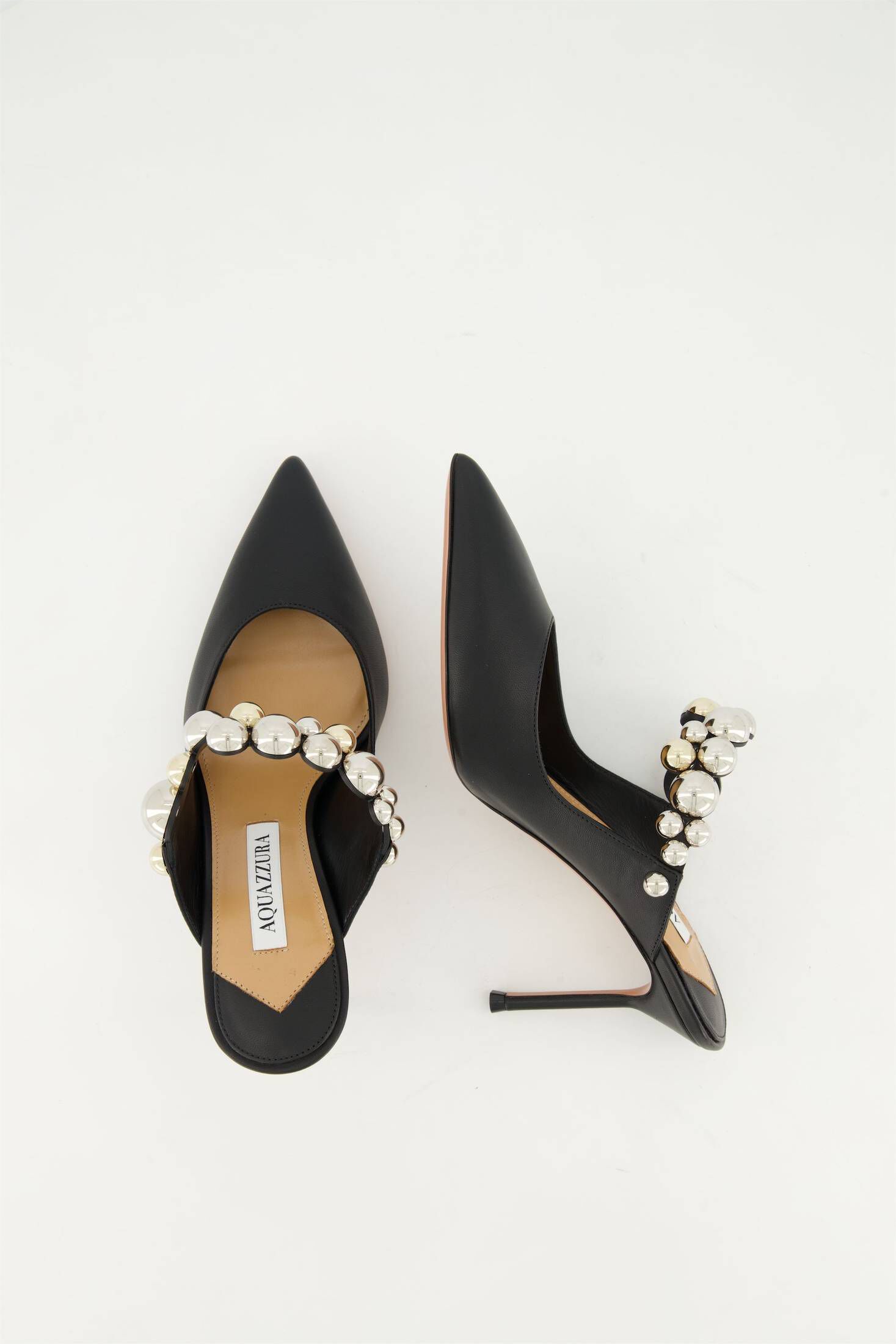 Aquazzura| Damen Pantoletten BUBBLE MULE 85
