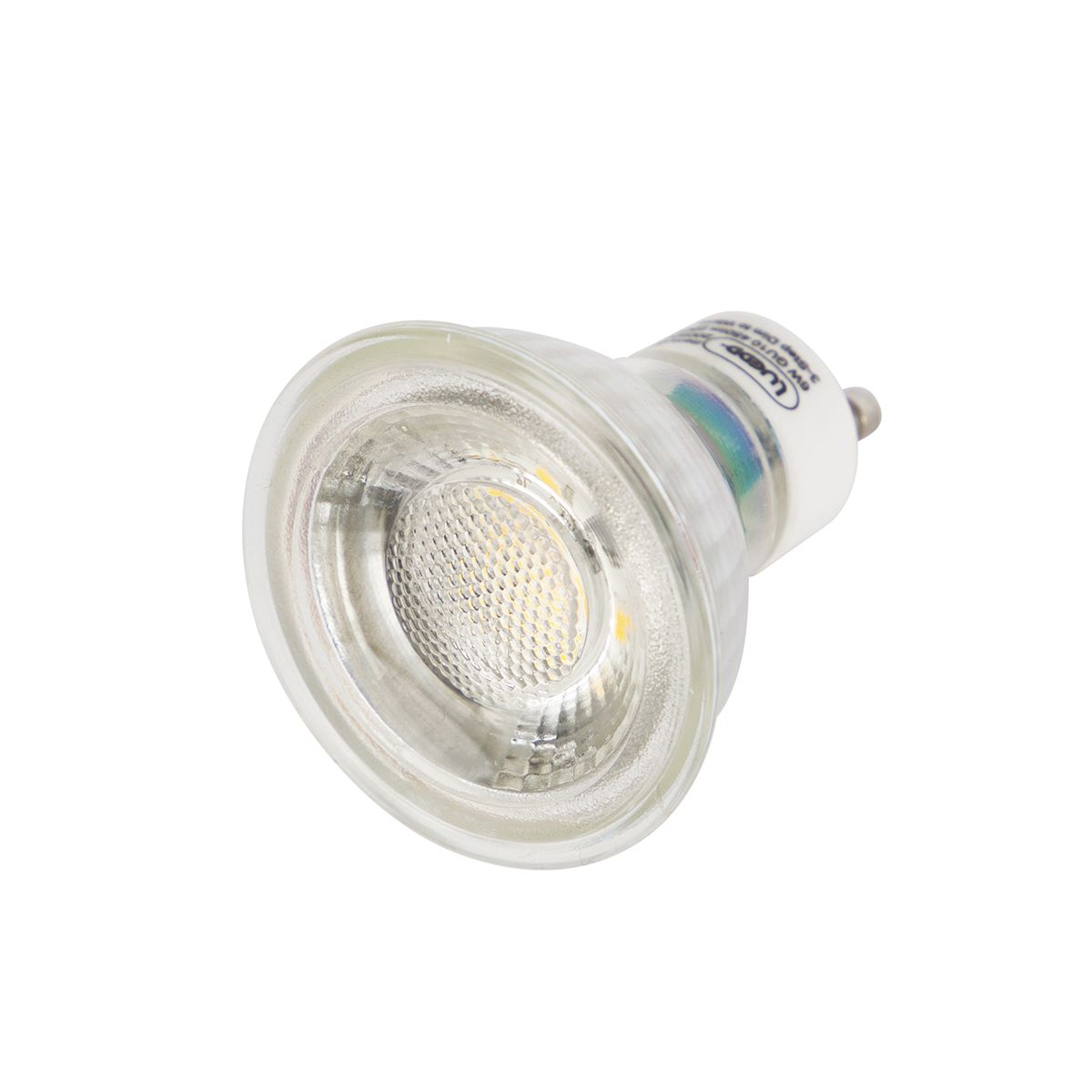 Set van 6 GU10 3-staps dim to warm LED lampen 6W 450 lm 2000K - 2700K