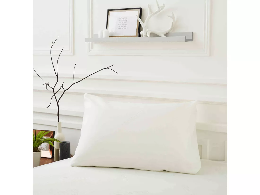 Protège oreiller tissu Coolmax® anti-transpirant et respirant qualité hôtellerie de luxe 65x65 cm