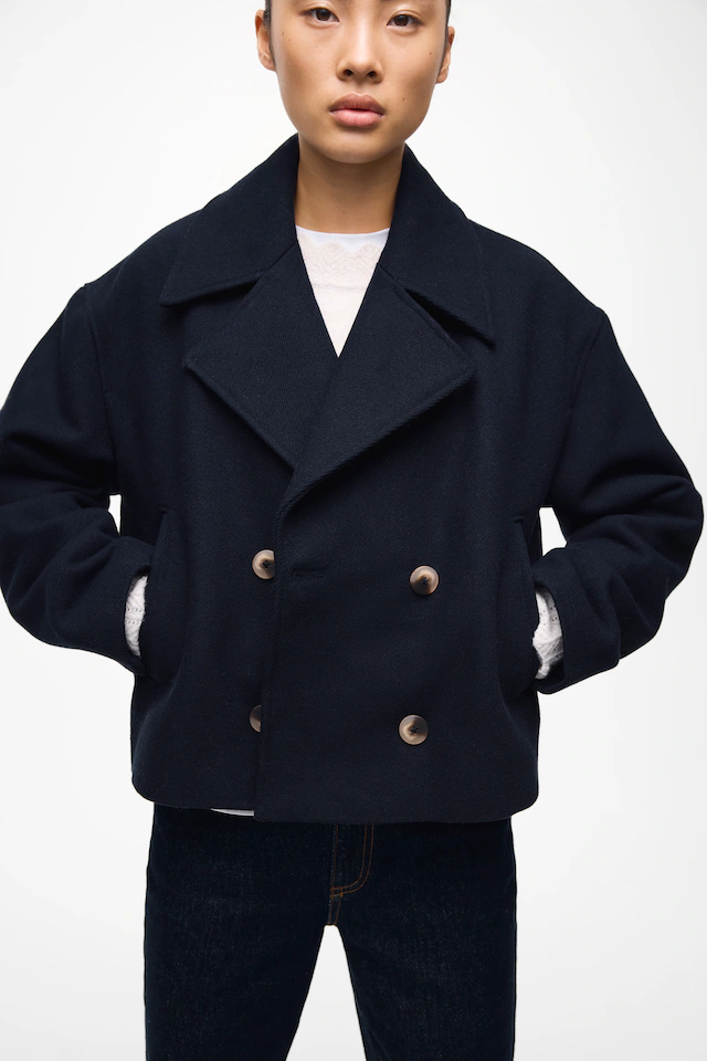 Vila Kurzjacke »VIKAMINA L/S V-NECK JACKET - NOOS«